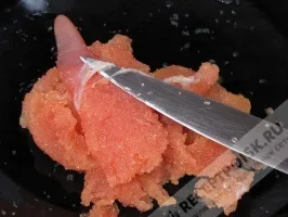 Ікра камбали рецепт, кулінарний рецепт з фотографіями (рецепт) Ікра камбали рецепт, кулінарний рецепт з фотографіями