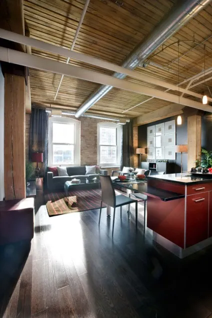 Інтер'єр в стилі loft як культ вільного простору (стиль loft? Інтер'єри в стилі лофт) Інтер'єр в стилі loft як культ вільного простору