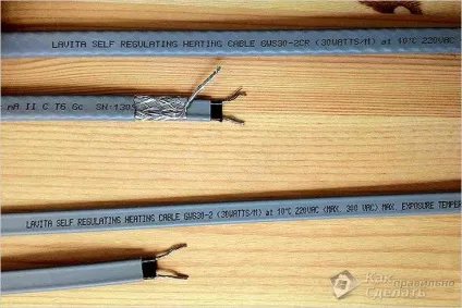 Як вибрати кабель для обігріву труб - обігрів труби термокабелем (вибрати) Як вибрати кабель для обігріву труб - обігрів труби термокабелем