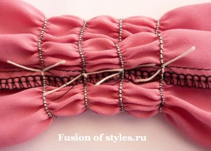 Як виконати гумові жилки на тканини, злиття стилів (як пришити гумові жилки) Як виконати гумові жилки на тканини, злиття стилів