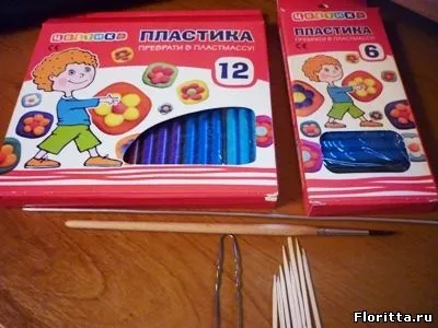 Кали з полімерної глини