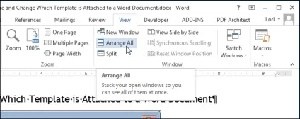 Як в word одночасно переглядати кілька документів (microsoft office.) Як в word одночасно переглядати кілька документів