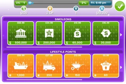Як заробити безкоштовні сж в the sims freeplay (окуляри стилю життя) Як заробити безкоштовні сж в the sims freeplay