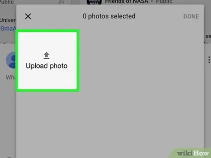 Як завантажувати фотографії на google (Натисніть кнопку «Додати) Як завантажувати фотографії на google