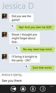 Kik messenger, windows phone