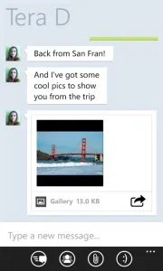 Kik messenger, windows phone