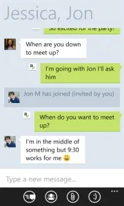 Kik messenger, windows phone