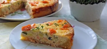 Кіш лорен - рецепти класичного пирога з куркою, грибами, лососем і шинкою (лососем) Кіш лорен - рецепти класичного пирога з куркою, грибами, лососем і шинкою