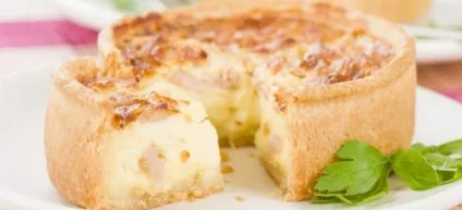 Кіш лорен - рецепти класичного пирога з куркою, грибами, лососем і шинкою (куркою) Кіш лорен - рецепти класичного пирога з куркою, грибами, лососем і шинкою