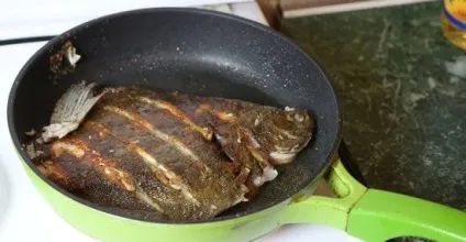 Камбала смажена на сковороді, ls (смажена) Камбала смажена на сковороді, ls
