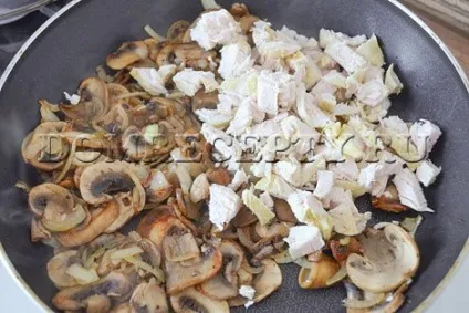 Кіш лорен з куркою і грибами - рецепт пирога з фото (грибами) Кіш лорен з куркою і грибами - рецепт пирога з фото