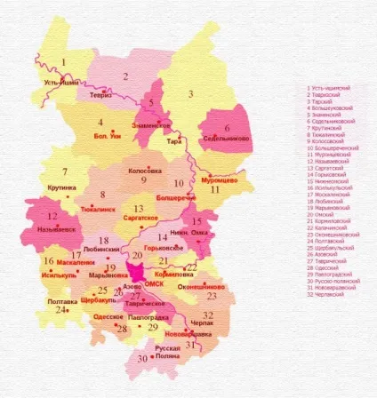 Карта Маріуполя області по районах, віртуальний туризм