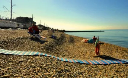 Клімат і погода в Адлері по місяцях, температура води (лютий) Клімат і погода в Адлері по місяцях, температура води