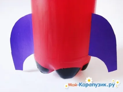 Космічна ракета з пластикової пляшки майстер-клас з фото (майстер-клас) Космічна ракета з пластикової пляшки майстер-клас з фото