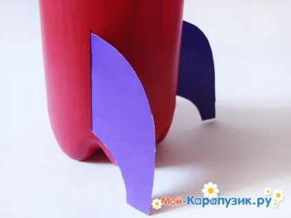 Космічна ракета з пластикової пляшки майстер-клас з фото (пляшки) Космічна ракета з пластикової пляшки майстер-клас з фото