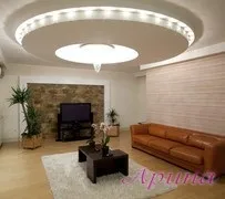 Круглі натяжні стелі фото (фото) Круглі натяжні стелі фото