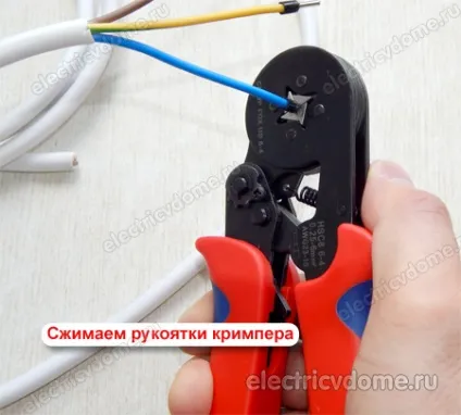 Крімпер для обтиску наконечників ншві (крімпер для обтиску наконечників) Крімпер для обтиску наконечників ншві