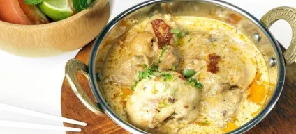 Курка каррі по-індійськи і по-тайськи з рисом, ананасом, бананом - рецепти з вершками і кокосовим (тайською) Курка каррі по-індійськи і по-тайськи з рисом, ананасом, бананом - рецепти з вершками і кокосовим
