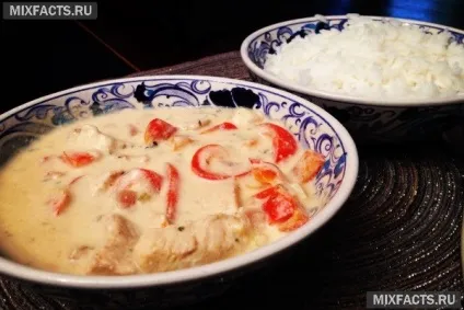 Курка в кокосовому молоці по-тайськи (курка по тайськи) Курка в кокосовому молоці по-тайськи