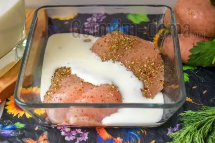 Курка з картоплею по-домашньому (картоплею) Курка з картоплею по-домашньому