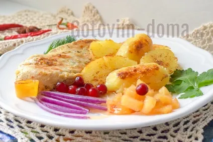 Курка з картоплею по-домашньому (по-домашньому) Курка з картоплею по-домашньому