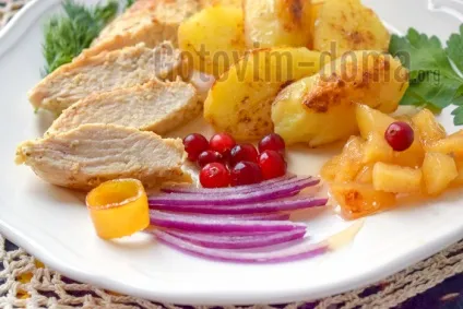 Курка з картоплею по-домашньому (курка) Курка з картоплею по-домашньому