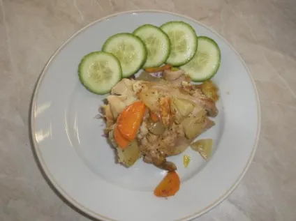 Курячі стегенця тушковані пальчики оближеш (стегенця) Курячі стегенця тушковані пальчики оближеш