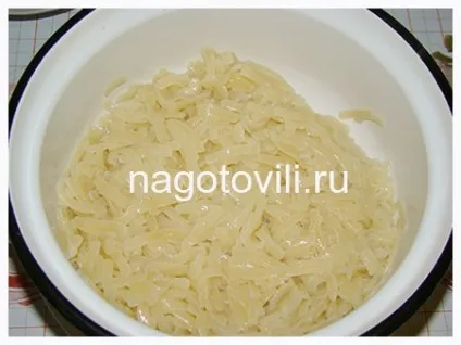 Лапшевник рецепт з яйцем