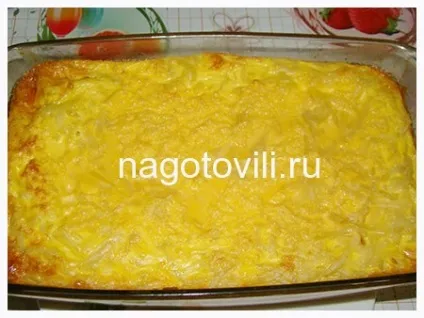 Лапшевник рецепт з яйцем