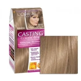 Loreal casting creme gloss 810 відтінок перламутровий русявий, найкраща фарба для волосся