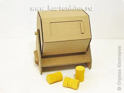 Лотерейний барабан з картону, країна майстрів