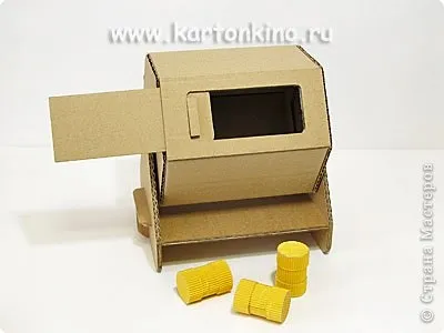 Лотерейний барабан з картону, країна майстрів