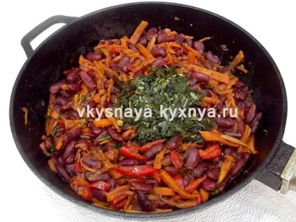 Лобіо з червоної квасолі по-грузинськи, рецепт з покроковим фото (по-грузинськи) Лобіо з червоної квасолі по-грузинськи, рецепт з покроковим фото