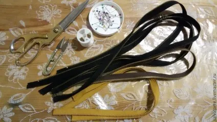 Мандаринові вензелі »створюємо незвичайне кольє з блискавок - ярмарок майстрів - ручна робота, handmade (майстер-клас) Мандаринові вензелі »створюємо незвичайне кольє з блискавок - ярмарок майстрів - ручна робота, handmade