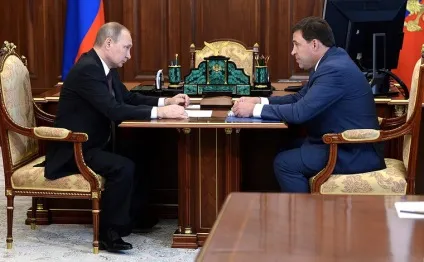 Чому путін приймає свердловського губернатора Куйвашева вдруге за півроку