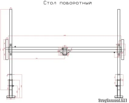Підйомник для гіпсокартону своїми руками (креслення) (гіпсокартону) Підйомник для гіпсокартону своїми руками (креслення)
