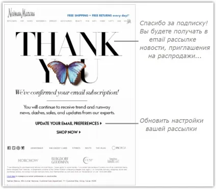 Чому так важливо дякувати в email розсилці, sendpulse (email) Чому так важливо дякувати в email розсилці, sendpulse