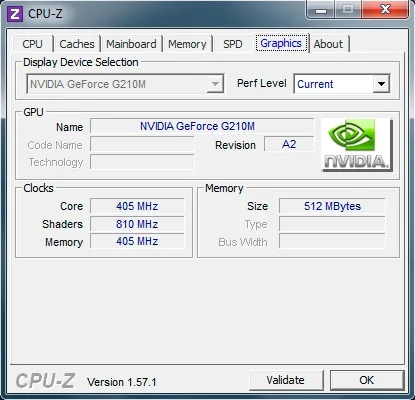 Використання програми cpu-z