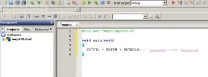 Використання середовища розробки code