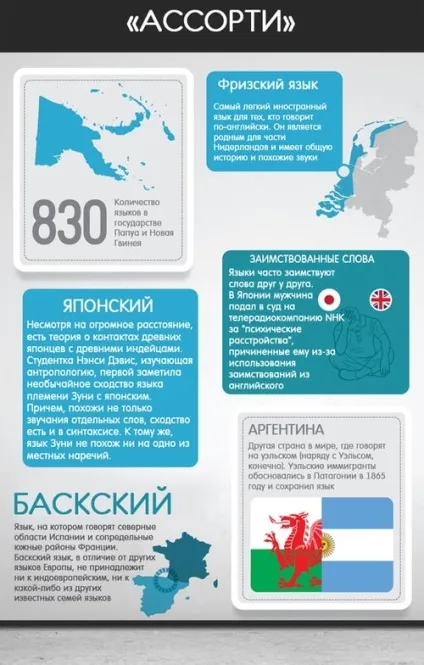Цікаві факти про мови світу (цікаві) Цікаві факти про мови світу