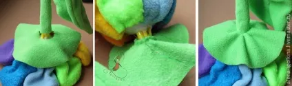 Робимо яскравий букет з флісу - ярмарок майстрів - ручна робота, handmade