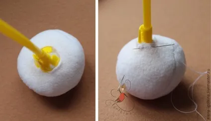 Робимо яскравий букет з флісу - ярмарок майстрів - ручна робота, handmade