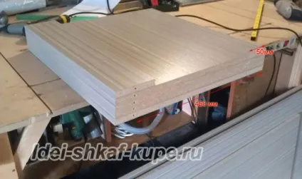 Майстер-клас з виготовлення простого вбудованої шафи-купе - ідеї шафа-купе (шафа готовий залишилося) Майстер-клас з виготовлення простого вбудованої шафи-купе - ідеї шафа-купе