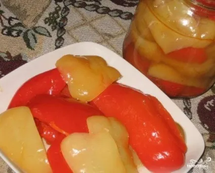 Маринований солодкий перець - покроковий рецепт з фото на