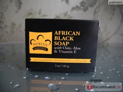 Мило nubian heritage african black soap - «Африку мені подавай; ) Чорну, самобутню і жорстку, з