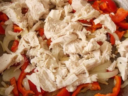 Мексиканські буріто з квасолею і куркою (мексиканські) Мексиканські буріто з квасолею і куркою