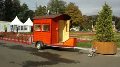 Мобільна лазня - найкраща альтернатива для дачі (альтернатива) Мобільна лазня - найкраща альтернатива для дачі