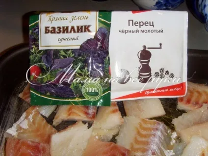 Минтай, запечений в сметані в духовці - мама на все руки (минтай) Минтай, запечений в сметані в духовці - мама на все руки