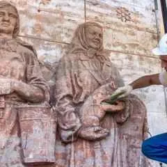 Москва, новини, в павільйоні - хімія - на вднх знайшли приховані барельєфи (новини) Москва, новини, в павільйоні - хімія - на вднх знайшли приховані барельєфи