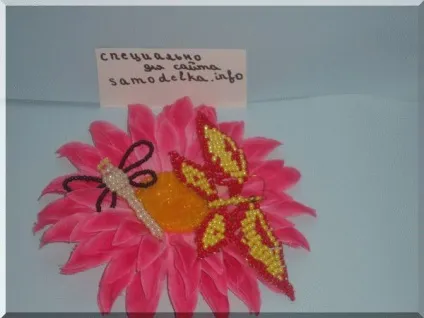 Комахи з бісеру покрокове фото (плетіння метелики з бісеру) Комахи з бісеру покрокове фото